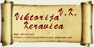 Viktorija Keravica vizit kartica